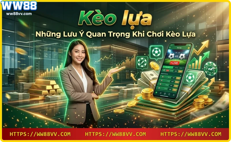 Cảnh giác với kèo bẫy và quản lý vốn chặt chẽ khi chơi kèo lựa