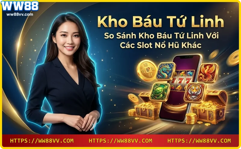 so-sanh-kho-bau-tu-linh-voi-cac-game-slot-no-hu-khac So sánh Kho Báu Tứ Linh với các game slot nổ hũ khác